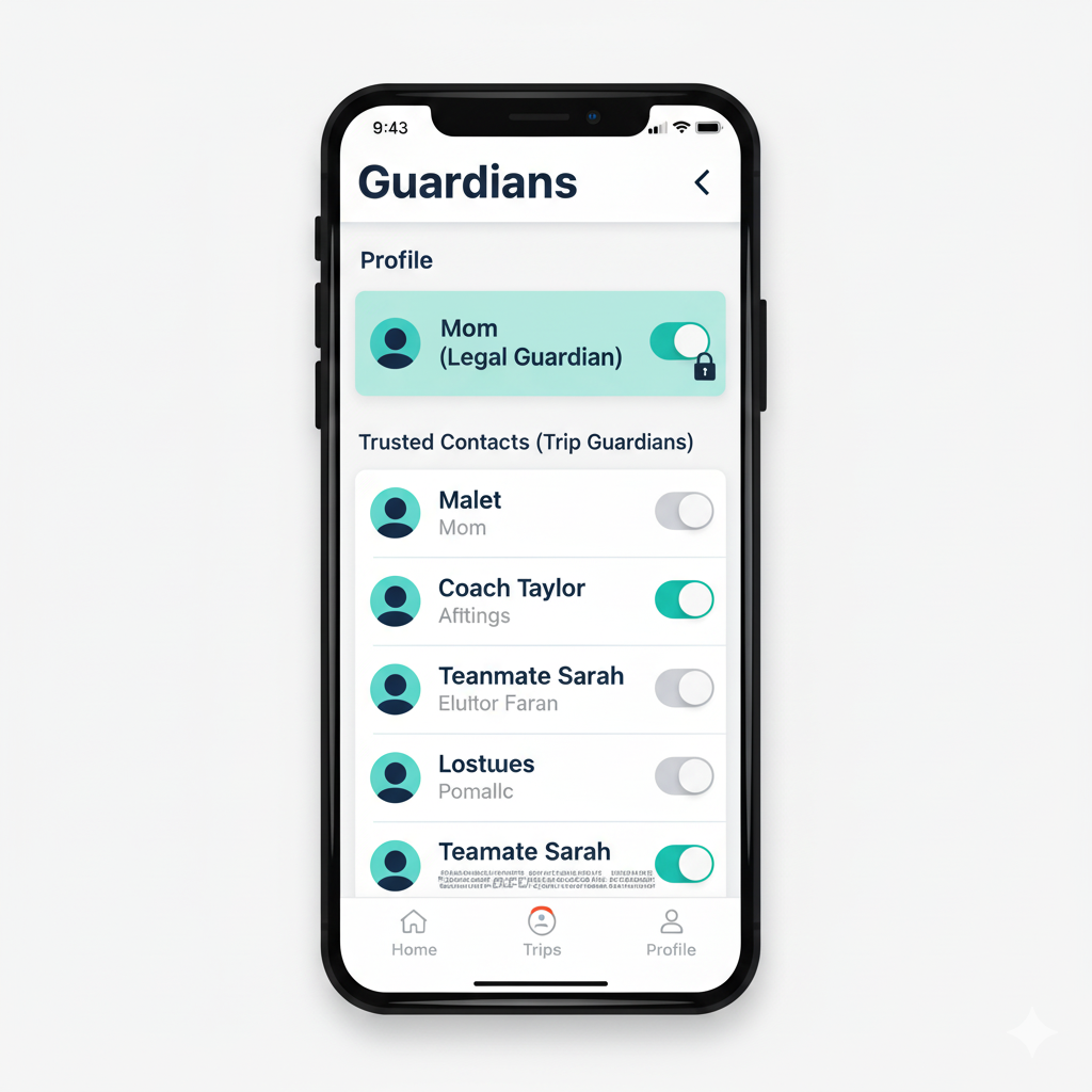 Guardians for Minors Screen Thumbnail