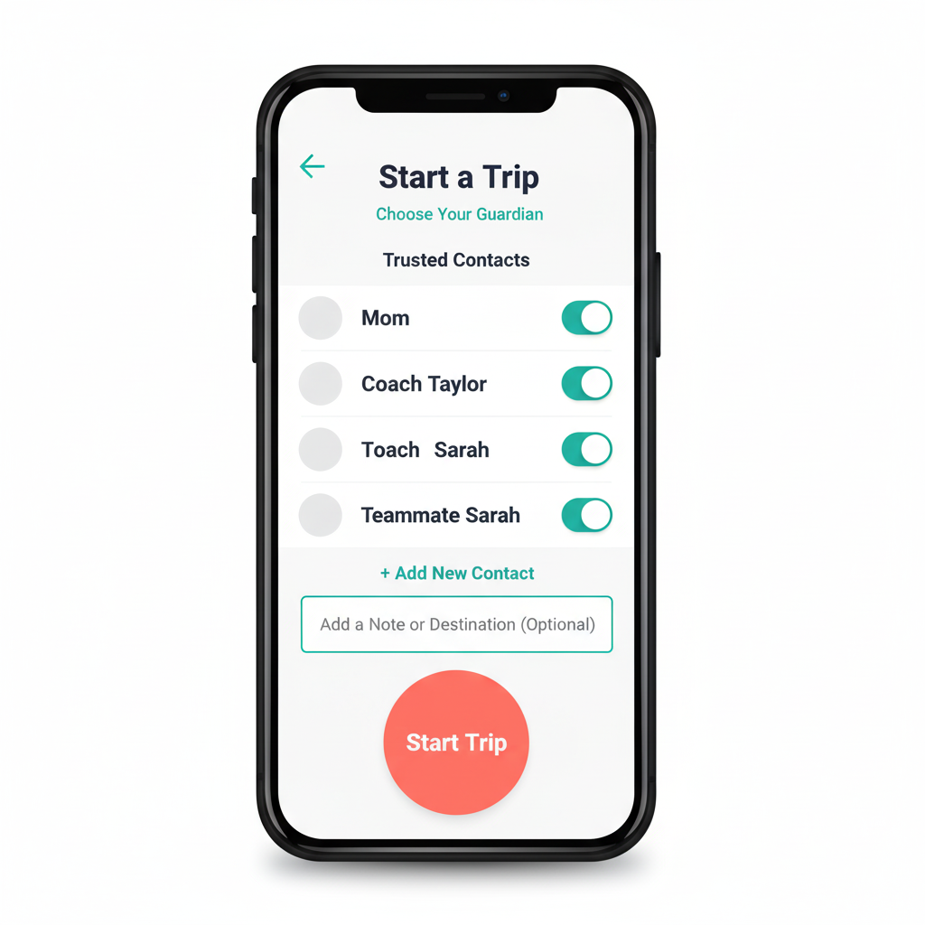 Start Trip Screen Thumbnail